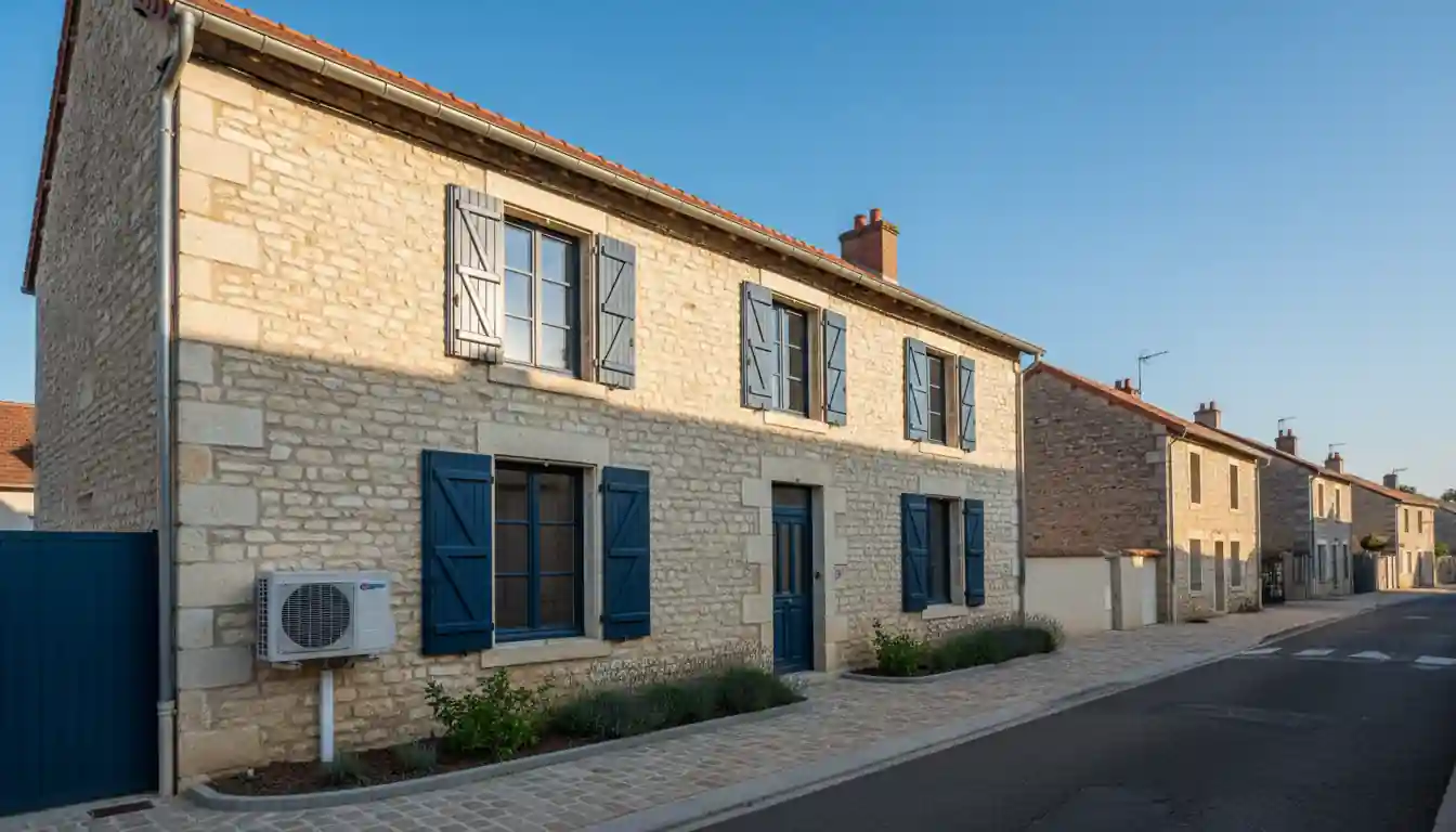 Installation de Pompe à Chaleur à Courlaoux